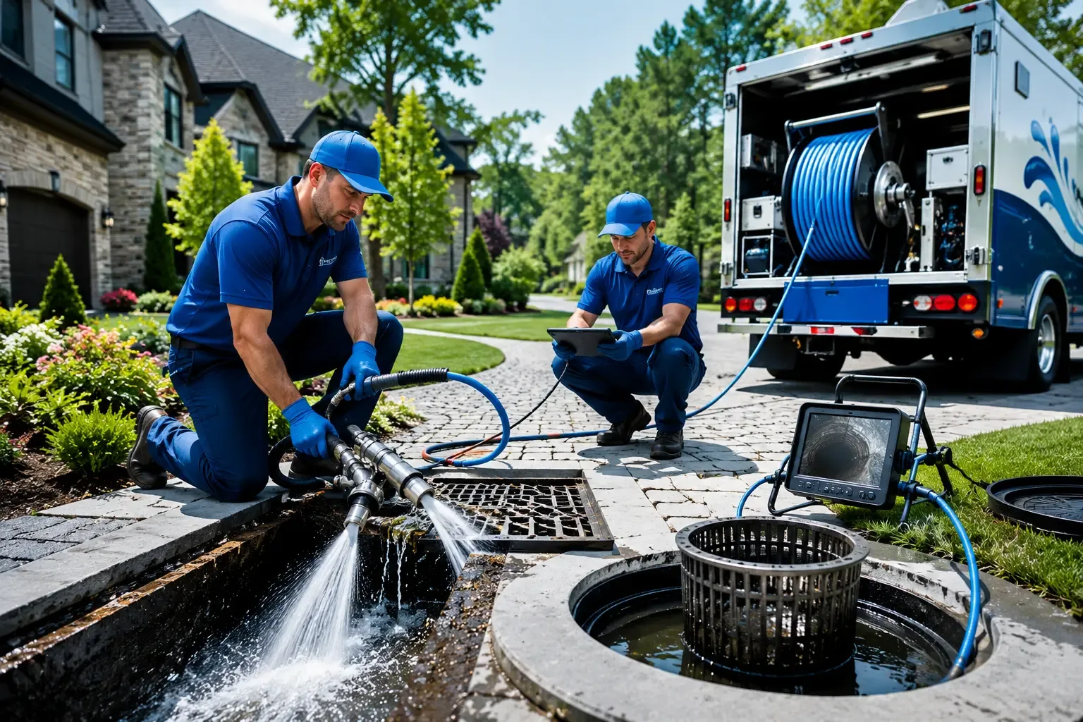 Local outdoor drain cleaning professionals in Linden, NJ