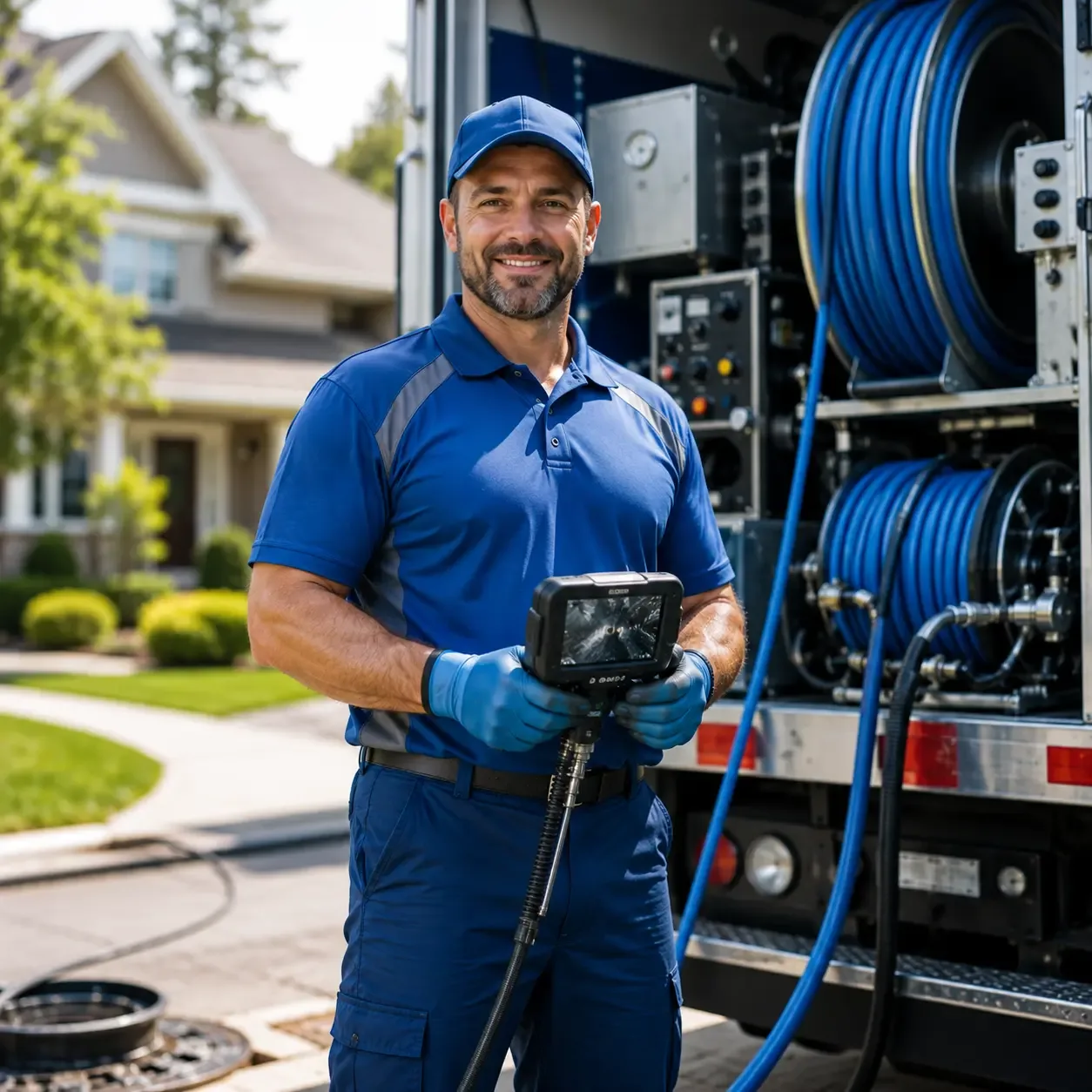 Local outdoor drain cleaning specialists in Linden, NJ